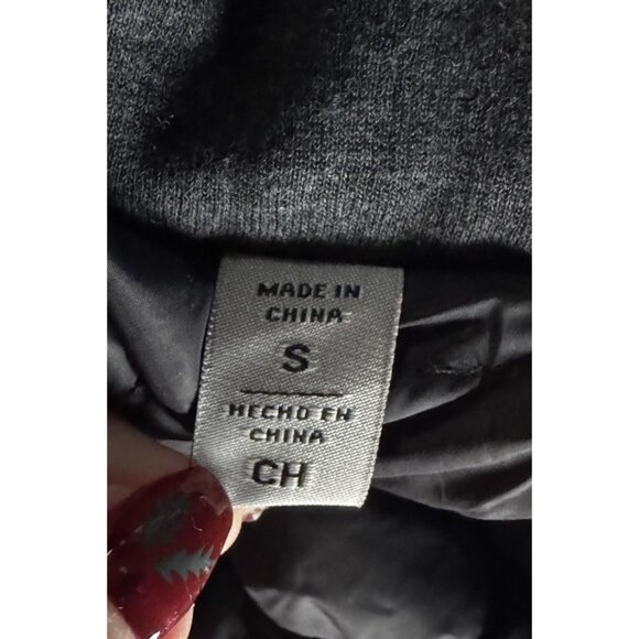 Levi's Men's Sz S Gray Wool Blend Hooded Military Trucker Jacket Charcoal Gray - Picture 5 of 12